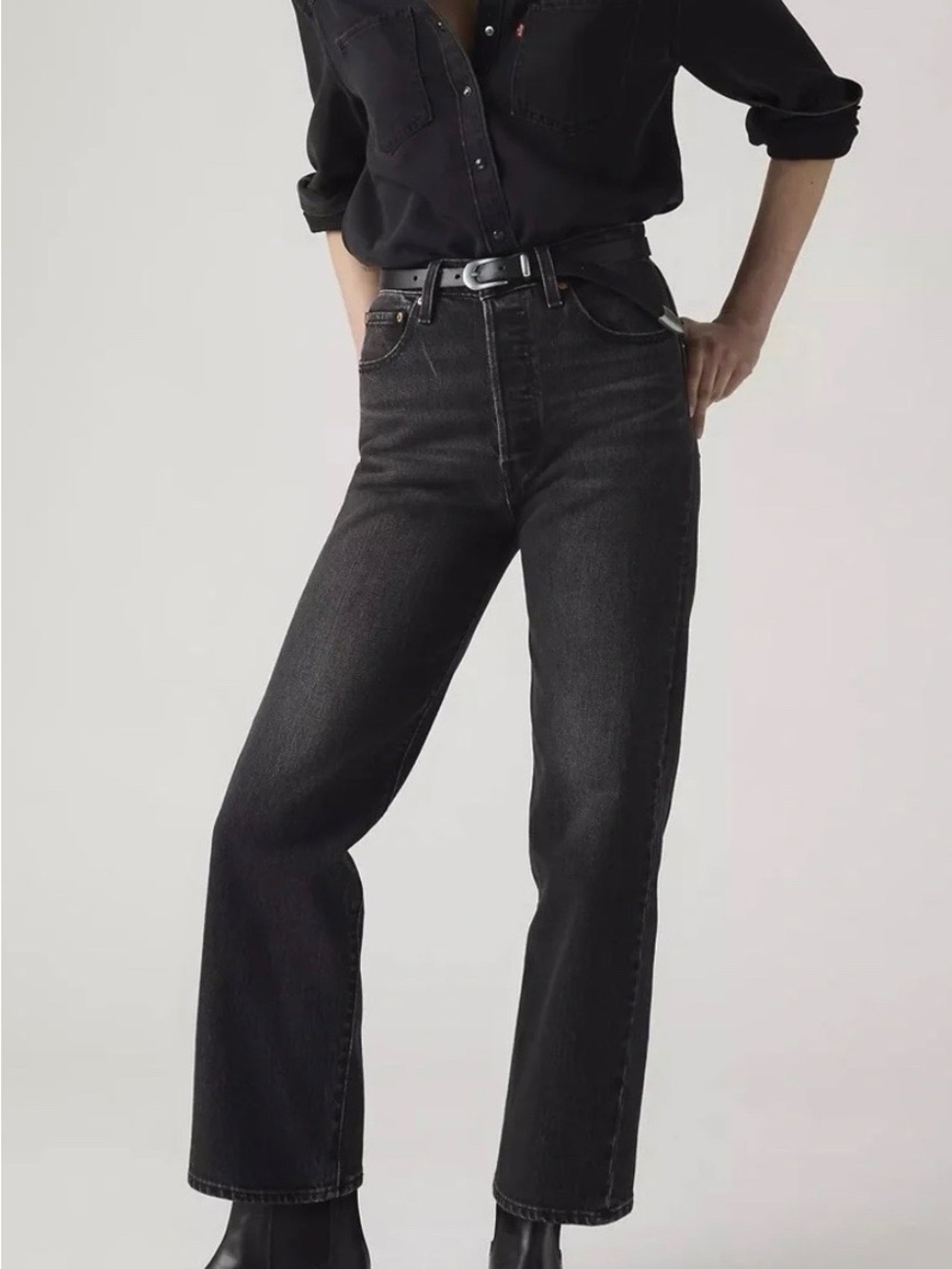 Levi’s Ribcage Straight Ankle jeans
